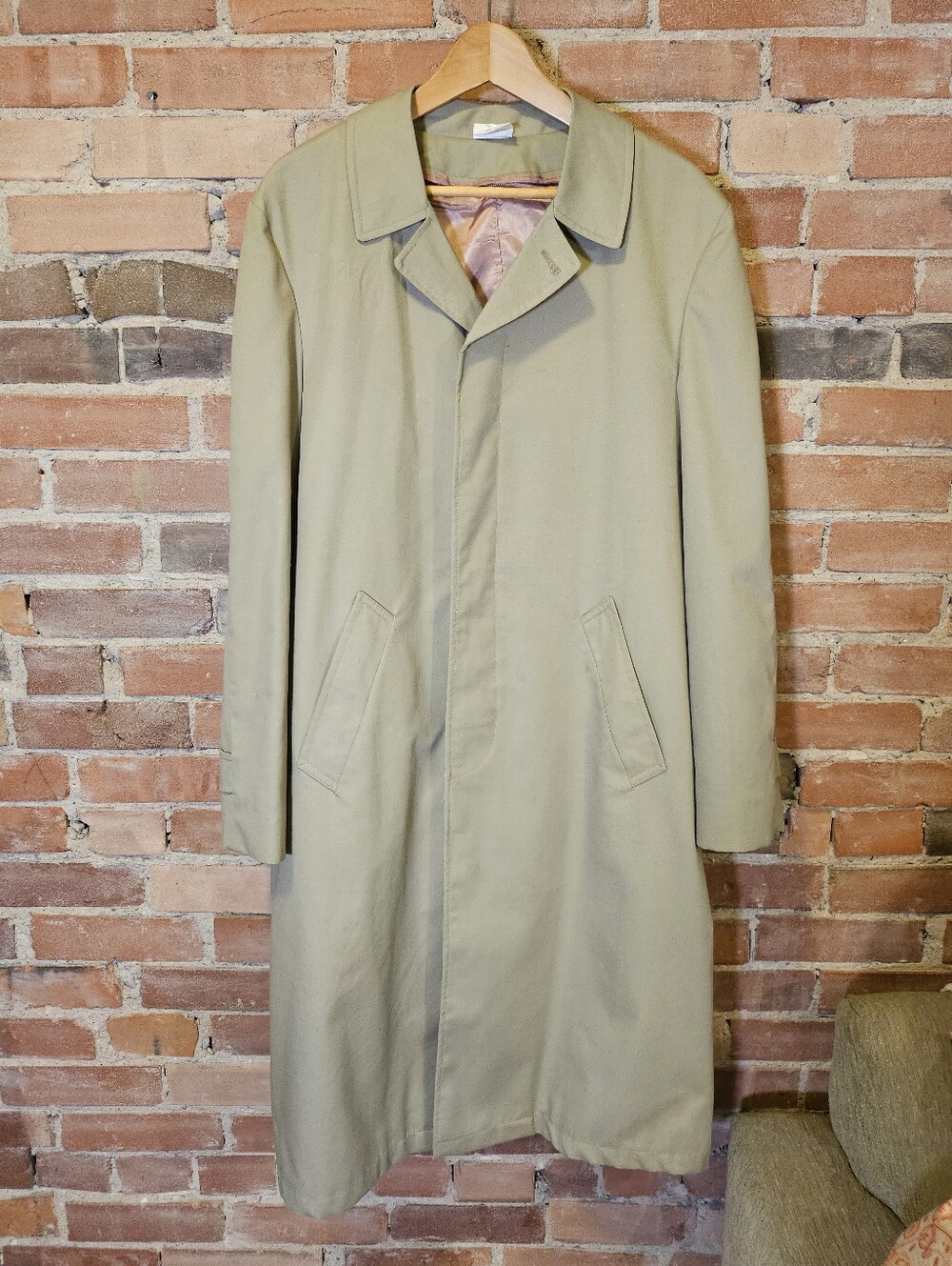 Vintage Yves St. Charles Trench Coat — size 40 (L)